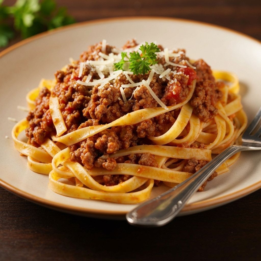 Tagliatelle alla Bolognese